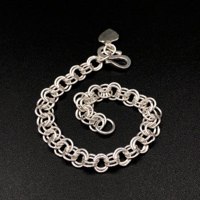 lắc tay lắc chân trẻ em bằng bạc ta lte041