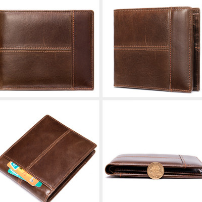 Ví nam 100% da bò thật  cao cấp phong cách mới