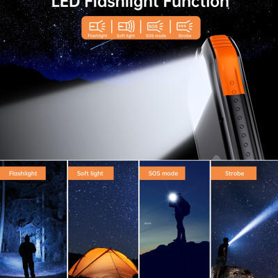 Sạc Dự Phòng Choetech B659 Năng Lượng Mặt Trời Tích Hợp Sạc không Dây 10.000mAh (HÀNG CHÍNH HÃNG)