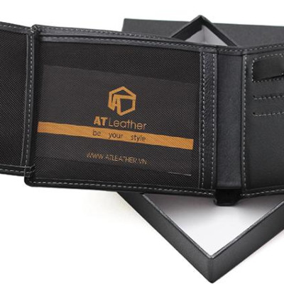 Ví Da Nam AT Leather 049 (11.5 x 9.5 cm)