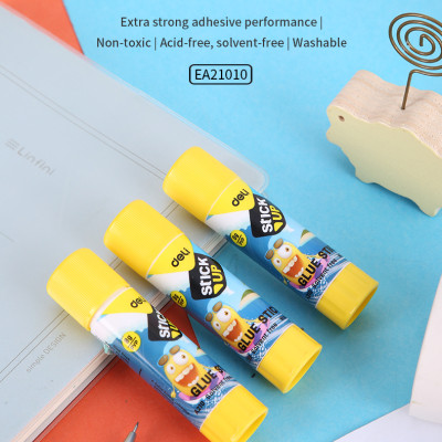 Hồ Khô Kết Dính Mạnh 8G Deli, Vàng - 24 Lọ/Hộp - EA21010