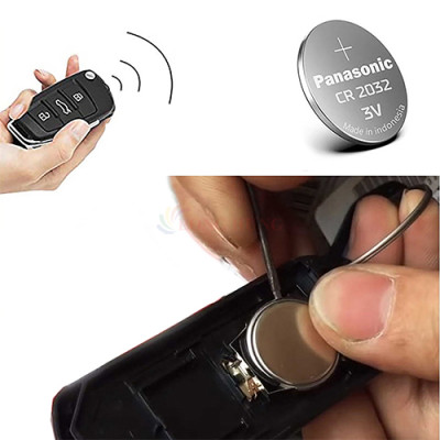 Vỉ Pin nút Panasonic 3V CR-2032VN/5B (1 viên/5 viên) - Hàng chính hãng