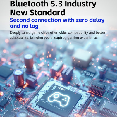 Gamepad tay game Không dây Bluetooth Z04 Đa kết nối cho máy tính, laptop, smartphone hàng nhập khẩu