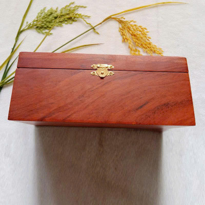 Hộp giấy ăn gỗ mỹ nghệ gỗ hương