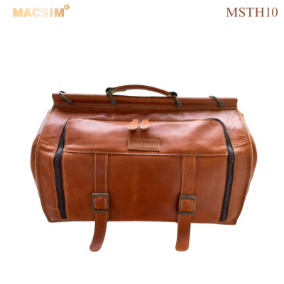 Túi Du Lịch Da Thật Macsim Chính Hãng mã MSTH10 – Da Bò Nguyên Miếng Loại 1 – Cổ Điển – Bền Đẹp – Unisex