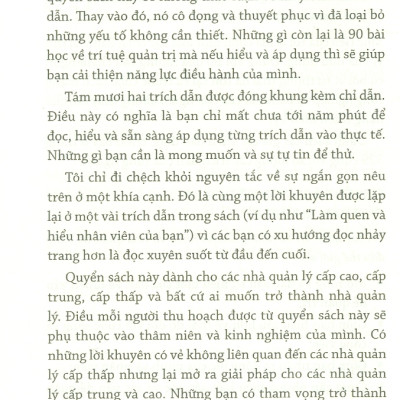 Trí Tuệ Quản Trị Từ Những Doanh Nhân Và Nhà Quản Trị Hàng Đầu Thế Giới