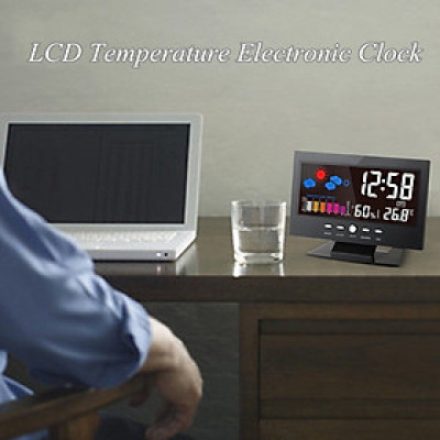 Đồng hồ báo thức, báo nhiệt độ, độ ẩm, màn hình led đa năng để bàn nhiều siêu đẹp