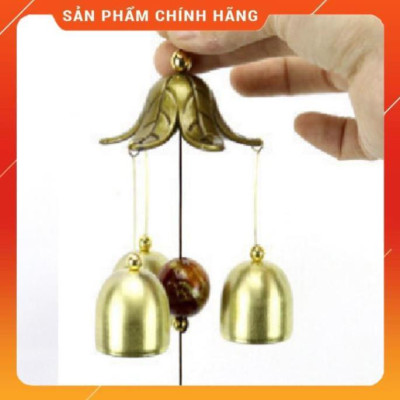 (HÀNG HOT SIÊU CHÂT) Chuông gió hồ lô trang trí bằng đồng cầu bình an và tài lộc 206743
