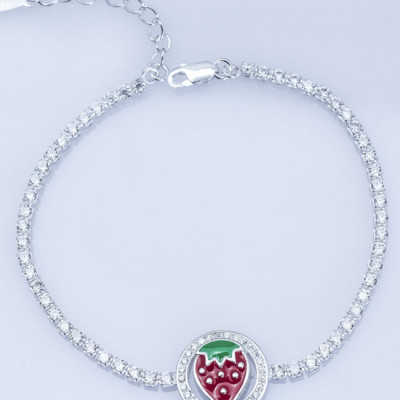 Lắc tay bạc nữ S925 Italia Bạc Xinh LTX15