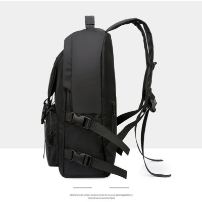 Balo Ulzzang Hàn Quốc Thời Trang PRAZA - BLTK185 (Đen)