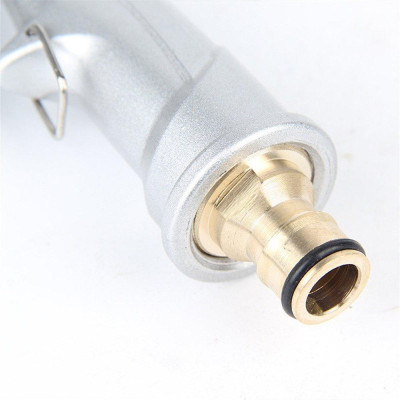 Bộ dây vòi xịt nước rửa xe, tưới cây . tăng áp 3 lần, loại 15m 206701 đầu đồng,cút đồng+ tặng mở chai