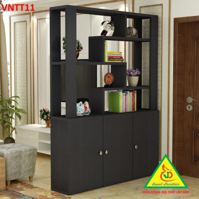 TỦ KỆ TRANG TRÍ KIÊM VÁCH NGĂN VNTT11 - Nội thất lắp ráp Viendong Adv