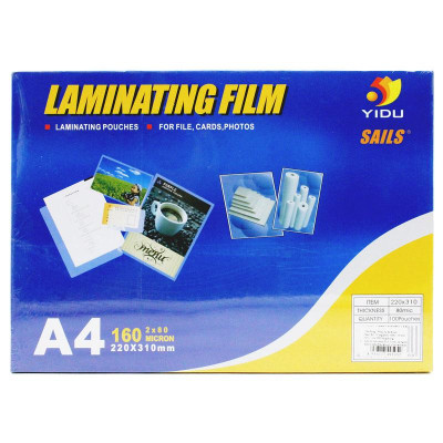 Giấy Nhựa Ép Plastic A4 80 mic Yidu