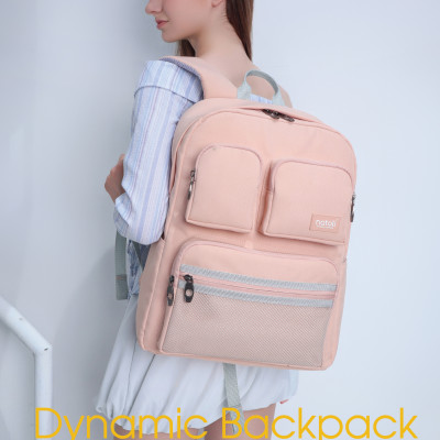 Balo nữ Dynamic Backpack B1 chính hãng NATOLI nhiều ngăn kháng nước siêu nhẹ thời trang phong cách cao cấp
