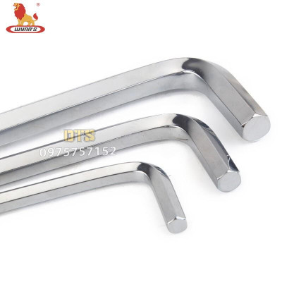 Bộ 9 lục giác đầu bằng, lục giác đầu bi dài đa năng WYNN