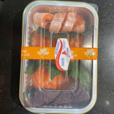 Set 02 Sashimi cá hồi - 200gr (hộp)