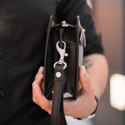 Ví nam cầm tay Gianni Conti Italy 492019BLA CK