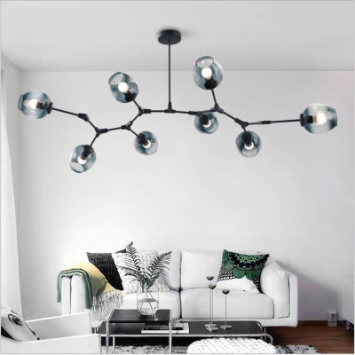 Đèn chùm thả RIO TOURFANG 8 bóng - 10 bóng cao cấp đặc biệt sang trọng trong không gian phòng khách,sảnh khách sạn