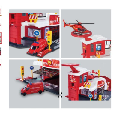 Major Xe Mô Hình Creati Rescue Station 21205E160038 -Sb 37