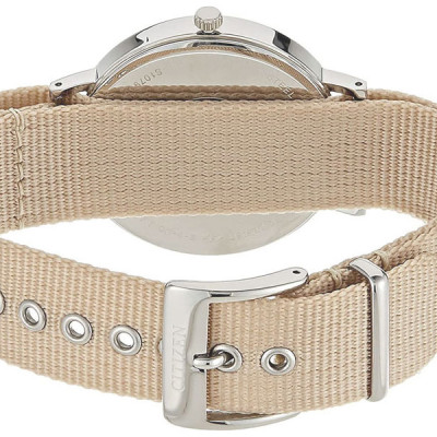 Đồng Hồ Nam Citizen Dây Vải Nato AU1080-20A - Mặt Trắng