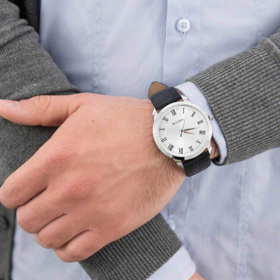 Đồng Hồ Nam Bulova Dây Da 96A133 - Mặt Trắng 