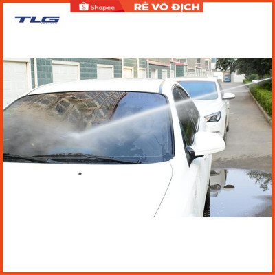 Bộ dây và vòi xịt tăng áp rửa xe tưới cây 206817(cút nhựa nối đen 712-2)