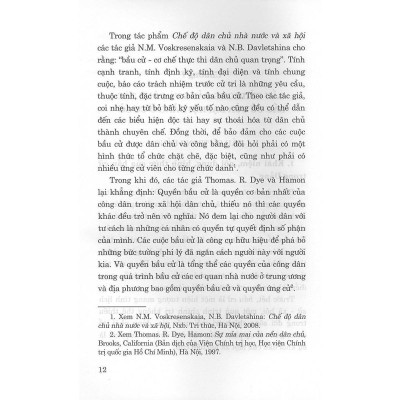 Sách - Bầu Cử Trong Đảng - Một Số Vấn Đề Lý Luận Và Thực Tiến Từ Đại Hội Đảng Ở Cơ Sở - NXB Chính Trị Quốc Gia