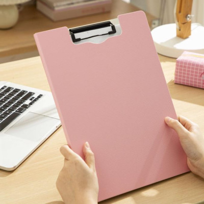 Bìa Trình Ký A4 Hai Mặt Nhựa - Phiên Bản Sơn Tùng M-TP Giới Hạn - Màu Hồng