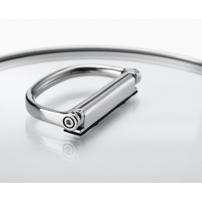 Quánh chống dính kèm nắp Ceramic Joseph Joseph Space 19cm/3qt - 010503, có thể gấp gọn tiện lợi, chống dính an toàn