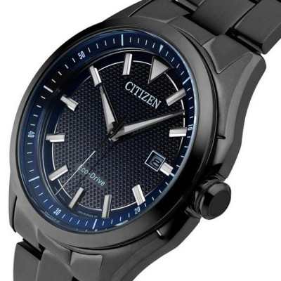 Đồng Hồ Nam Citizen Dây Thép Không Gỉ AW1147-52L - Mặt Xanh