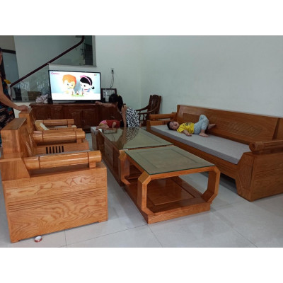 Bàn ghế phòng khách cao cấp Kim Cương Đối