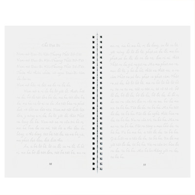 Sách - Combo 3 Vở Sổ chép kinh in mờ cao cấp Kinh Địa Tạng, Chú Đại Bi, Hồng Danh Phật ( TẶNG KÈM BÚT VIẾT) - Anan Books