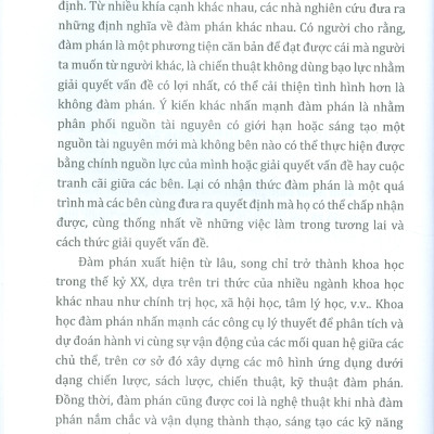 Phong Cách Đàm Phán Ngoại Giao (Sách chuyên khảo)