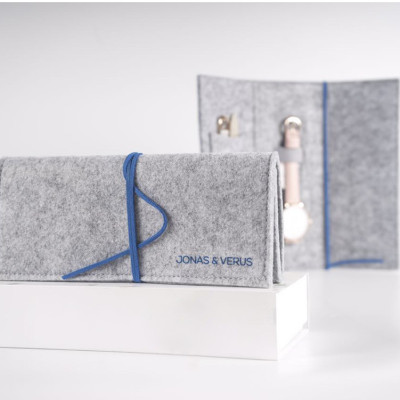 Đồng hồ đeo tay Nam hiệu JONAS & VERUS Y01544-A0.WWWLH, Máy Cơ (Automatic), Kính mo tráng sapphire hạn chế trầy xước, Dây da Italy