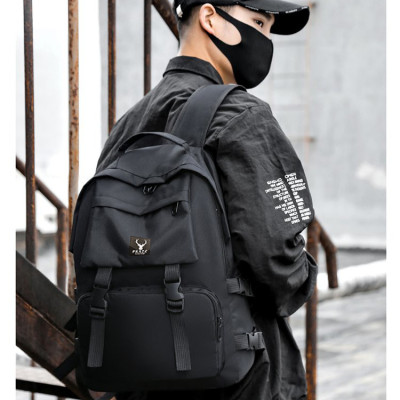 Balo Ulzzang Hàn Quốc Thời Trang PRAZA - BLTK185 (Đen)