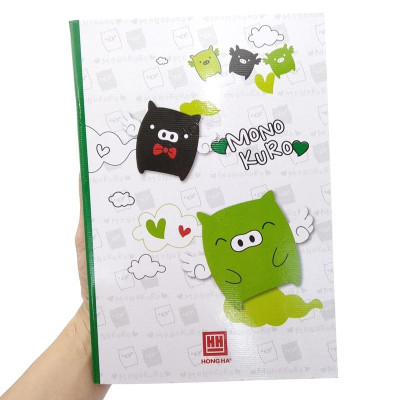 Combo 5 Tập 4 Ly Ngang 200 Trang ĐL 58g/m2 - Hồng Hà 0735 (Mẫu Màu Giao Ngẫu Nhiên)