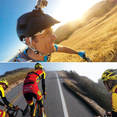 Dây đeo gắn máy quay hành động lên mũ bảo hiểm xe đạp Puluz PU04, hàng chính hãng