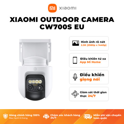 Camera Ngoài Trời Xiaomi Outdoor Camera CW700S – Zoom 9X - Xoay 360 Độ - Hàng Nhập Khẩu