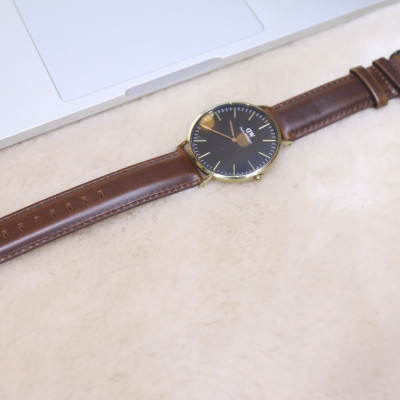 Dây đồng hồ da cao cấp thay thế cho đồng hồ DW