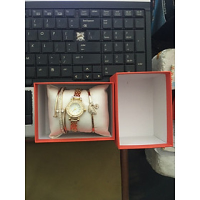 Set hộp  phụ kiện đeo tay 3 món , phong cách thanh lịch thời trang sang trọng cho nữ