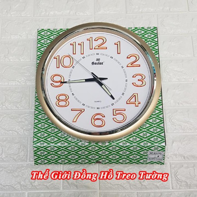 Đồng hồ Treo tường EASTAR KIM TRÔI Tròn có DẠ QUANG - Bảo hành 1 năm - Tặng Pin Maxell