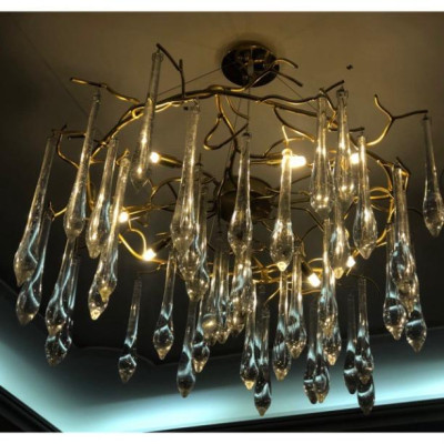 Đèn thả serip phòng tiếp đón khách fi 800-có bóng led DT