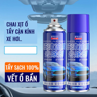 Bình Xịt Tạo Bọt Tẩy Màng Dầu, Cặn Canxi Trên Kính Ô Tô - Hiệu Quả Cao Với Công Nghệ Nano