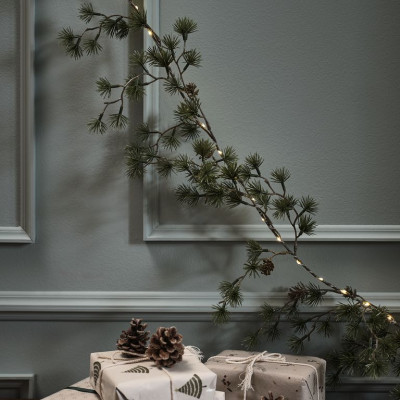 Cây thông Noel | JYSK Muninn | xi măng/sắt | xanh lá/nâu | DK13xC48cm