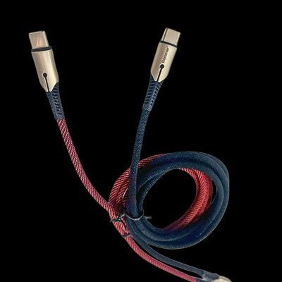 Dây sạc nhanh Ham.mer PD20W ( C15) chân cắm Type C ra Type C, dây dù chống rối, Hàng chính hãng bảo hành 1 năm