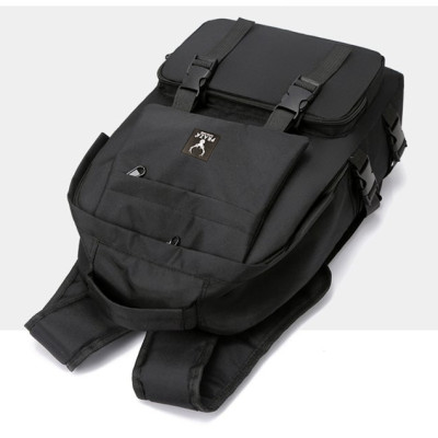 Balo Ulzzang Hàn Quốc Thời Trang PRAZA - BLTK185 (Đen)