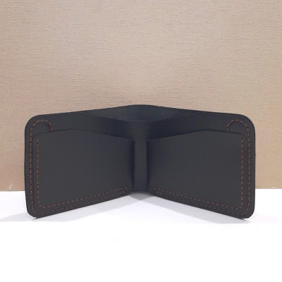 Ví nam nhỏ gọn handmade màu đen  đựng tiền da bò cao cấp Kalanos KBN790-Den