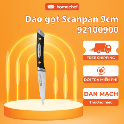 Dao thái, dao gọt hoa quả đa năng Scanpan 9cm 92100900, thép không gỉ cao cấp