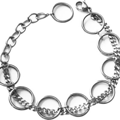 Vòng tay lắc tay vòng tròn retro cá tính