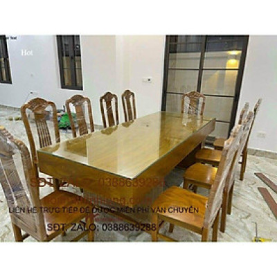 Bộ bàn ghế ăn VIP - Đồ Gỗ Bình Long 0388639288